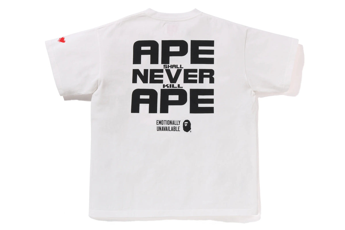 トップス EMOTIONALLY UNAVAILABLE x APE FACE TEE EMOTIONALLY UNAVAILABLE x APE FACE TEE - メルカリ