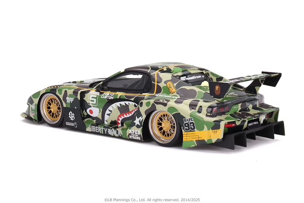 BAPE® X LBWK MINI GT ABC CAMO FD RX7 BAPE® X LBWK MINI GT ABC CAMO FD RX7 1/18 – Palette Town