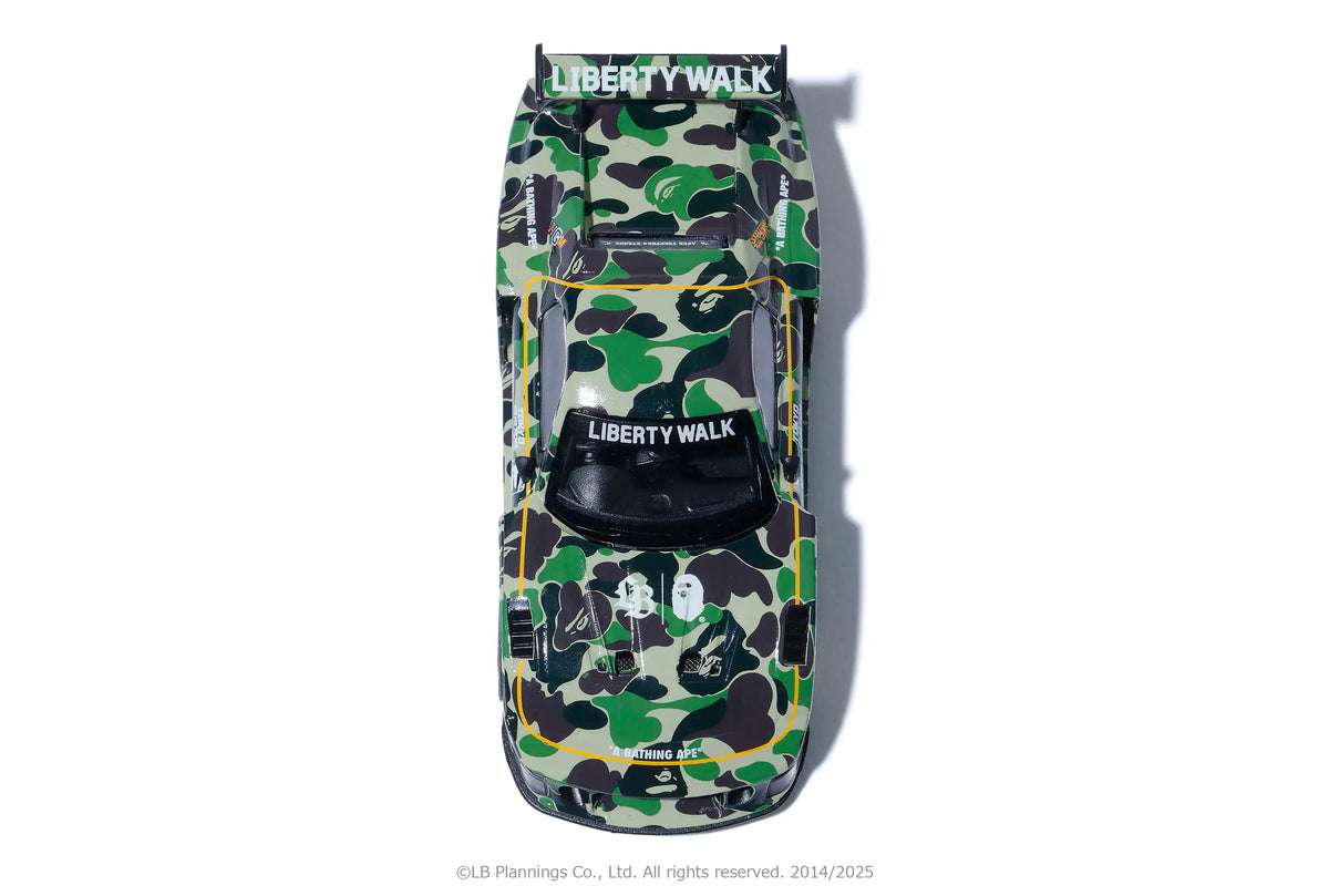 ミニカー BAPE X LBWK MINI GT ABC CAMO FD RX7 1/64 A BATHING APE BAPE