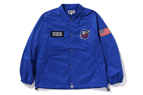 SPACE APE RELAXED FIT COACH JACKET