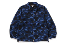 Load image into Gallery viewer, COLOR CAMO ONE POINT COACH JACKET