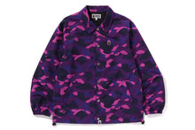 Load image into Gallery viewer, COLOR CAMO ONE POINT COACH JACKET