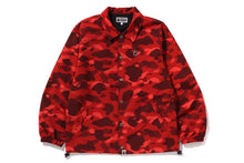 Load image into Gallery viewer, COLOR CAMO ONE POINT COACH JACKET