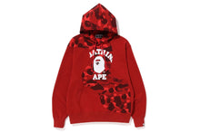 Load image into Gallery viewer, COLOR CAMO COLLEGE CUTTING RELAXED FIT HOODIE
