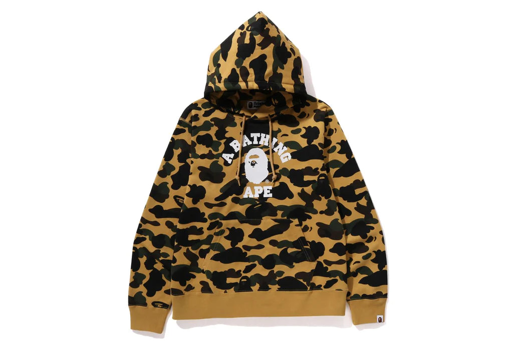 1ST CAMO COLLEGE PULLOVER HOODIE