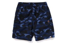 Load image into Gallery viewer, COLOR CAMO APE HEAD ONE POINT BEACH SHORTS