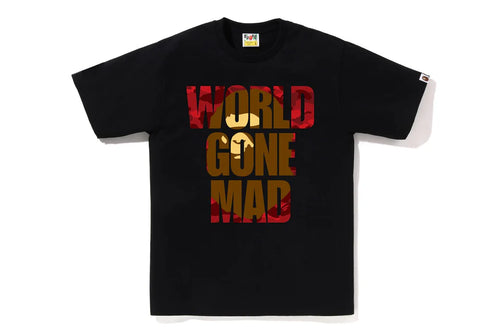 COLOR CAMO WGM APE HEAD OVERLAP TEE