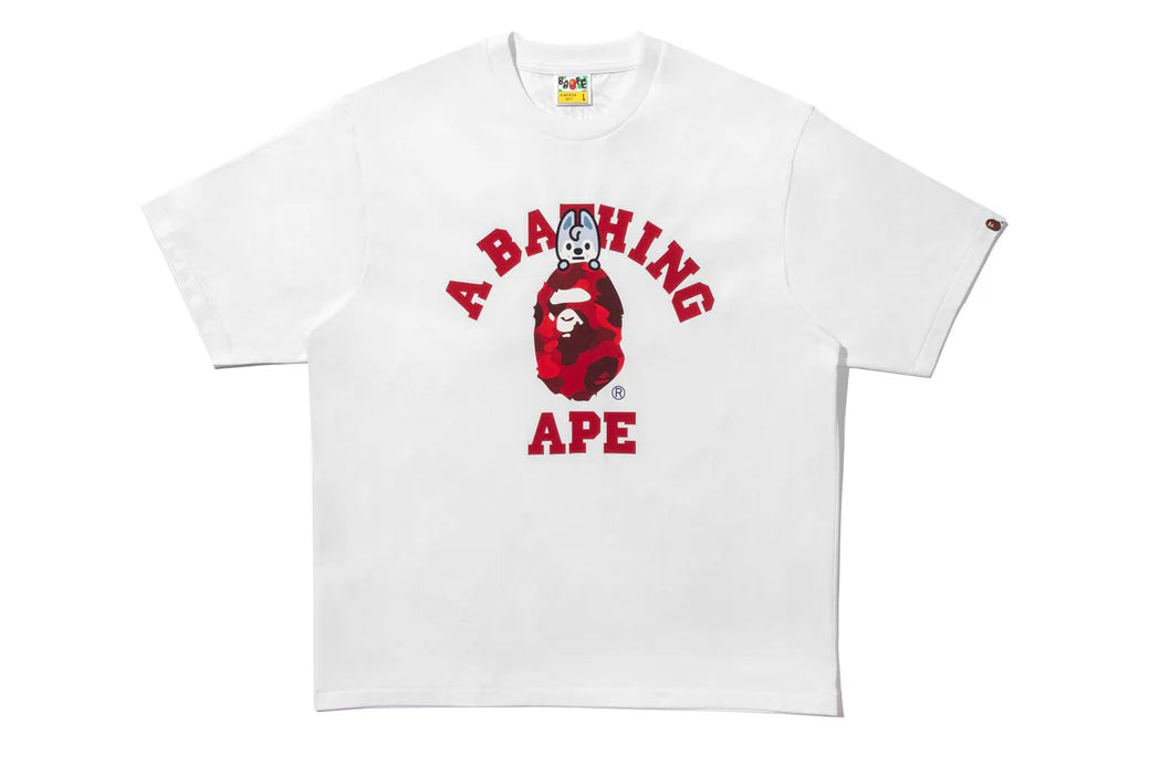 BAPE × Stray Kids College Tee