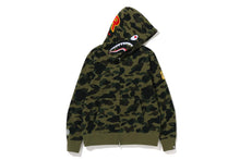 Load image into Gallery viewer, 1ST CAMO 2ND SHARK FULL ZIP HOODIE