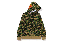 Load image into Gallery viewer, ABC CAMO P.O.N.R SHARK FULL ZIP HOODIE