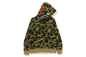 ABC CAMO P.O.N.R SHARK FULL ZIP HOODIE