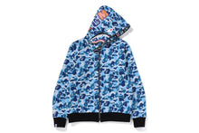 Load image into Gallery viewer, ABC CAMO REVERSIBLE SHARK FULL ZIP HOODIE