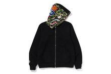 Load image into Gallery viewer, ABC CAMO REVERSIBLE SHARK FULL ZIP HOODIE