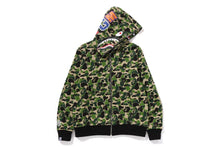 Load image into Gallery viewer, ABC CAMO REVERSIBLE SHARK FULL ZIP HOODIE