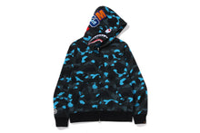 Load image into Gallery viewer, BAPE X HELINOX SHARK FULL ZIP HOODIE