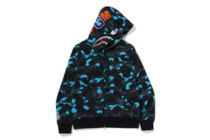 BAPE X HELINOX SHARK FULL ZIP HOODIE