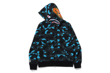 Load image into Gallery viewer, BAPE X HELINOX SHARK FULL ZIP HOODIE