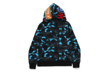Load image into Gallery viewer, BAPE X HELINOX SHARK FULL ZIP HOODIE