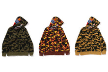 Load image into Gallery viewer, 1ST CAMO SHARK FULL ZIP HOODIE