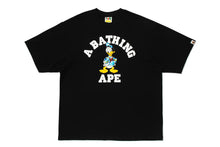 Load image into Gallery viewer, BAPE® X DISNEY DONALD DUCK COLLEGE RELAXED FIT TEE