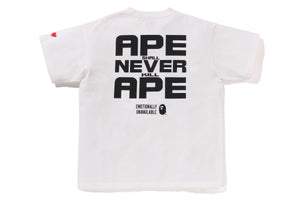 BAPE® X EMOTIONALLY UNAVAILABLE APE HEAD TEE