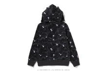 Load image into Gallery viewer, KUROMI CAMO FULL ZIP HOODIE