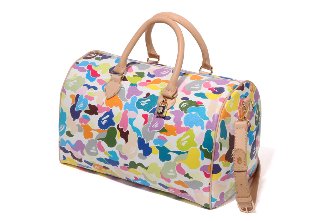 MULTI CAMO BOSTON BAG