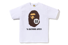 Load image into Gallery viewer, A BATHING APE®︎ 33RD ANNIVERSARY APE HEAD TEE