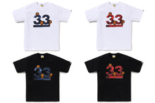 Load image into Gallery viewer, A BATHING APE®︎ 33RD ANNIVERSARY BABY MILO®︎ TEE