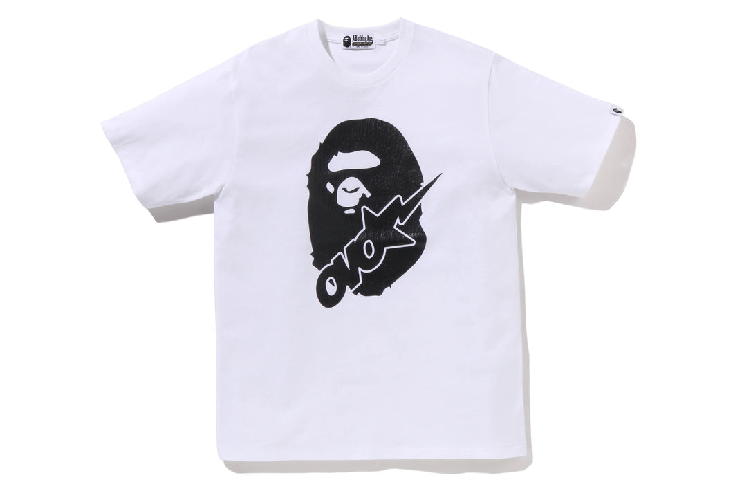 BAPE x OVO STA CROCODILE PRINT TEE