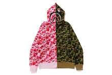 Load image into Gallery viewer, ABC CAMO SEPARATE SHARK FULL ZIP HOODIE