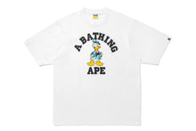 Load image into Gallery viewer, BAPE® X DISNEY DONALD DUCK COLLEGE RELAXED FIT TEE