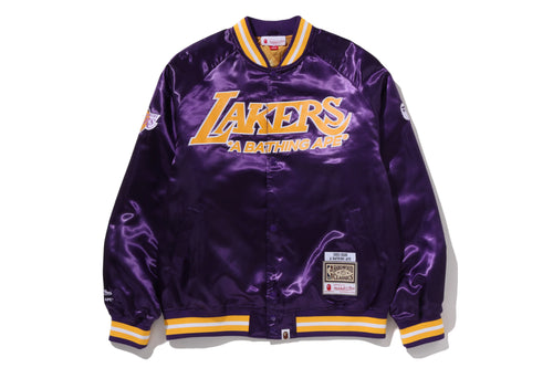 BAPE x NBA SATIN JACKET