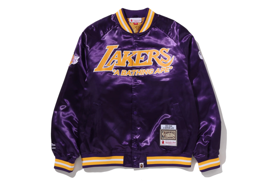 BAPE x NBA SATIN JACKET