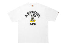 Load image into Gallery viewer, BAPE® X DISNEY MICKEY MOUSE COLLEGE RELAXED FIT TEE