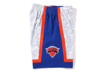 Load image into Gallery viewer, BAPE X MITCHELL &amp; NESS NEW YORK KNICKS SHORTS